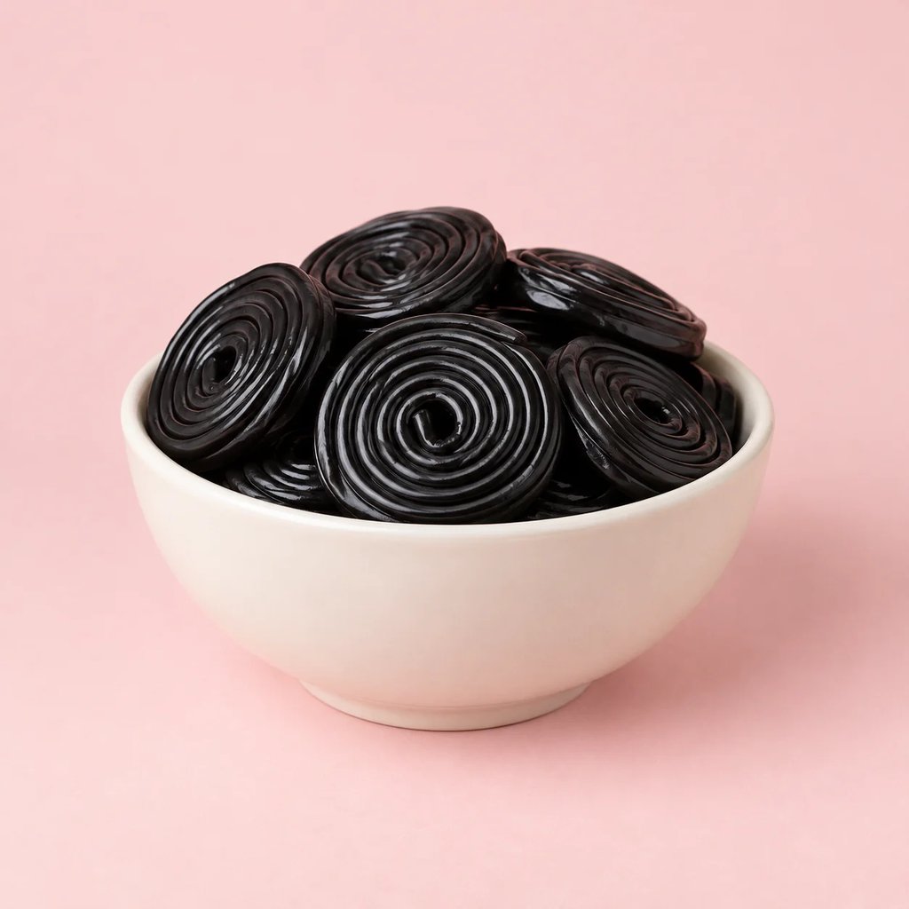 Liquorice wheels · 200 g